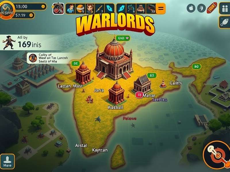 Indore Warlords city building interface